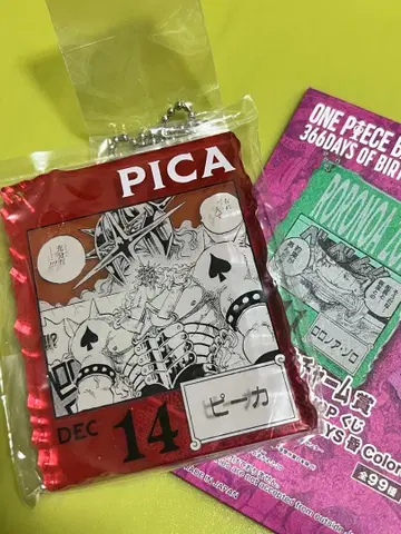 원피스 베이스샵 복권 아크릴 블록 참 피카