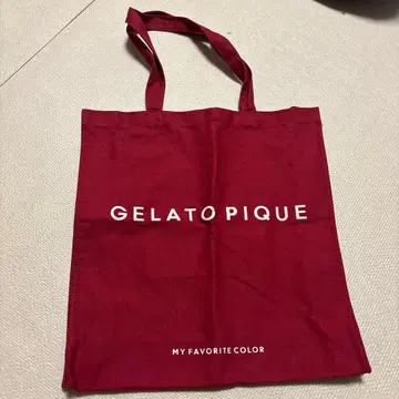 젤라또피케 토트백 빨간색