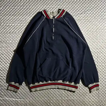 70s RASSELL VINTAHE USA 하프 지퍼 맨투맨 라인