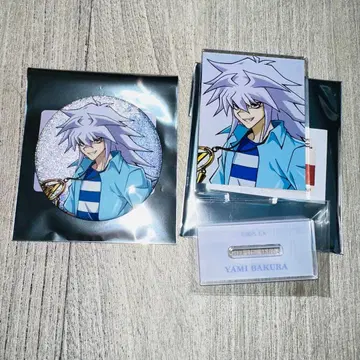 유희왕 바쿠라 료 캔뱃지 아크릴 스탠드 2개 세트 AMNIBUS