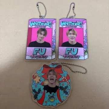 WATWING 크리스마스 굿즈 타카하시 소 아크릴 키링 3개