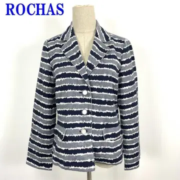 ROCHAS 로샤스 자켓 네이비 레이온 13 C2495