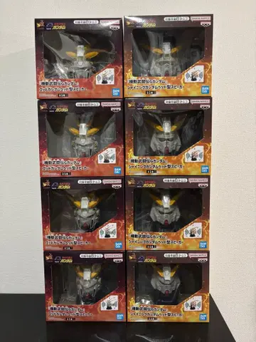 기동무투전 G 건담 헤드형 스피커 8체 세트