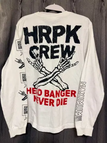 맥시멈 더 호르몬 긴팔 티셔츠 M 사이즈