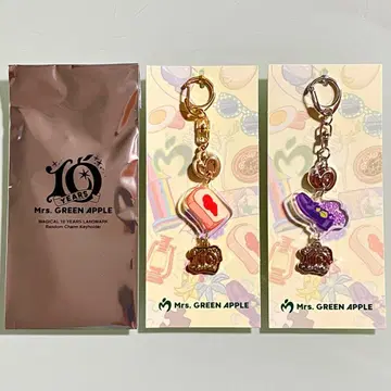 Mrs. GREEN APPLE 랜덤 참 키링 10주년