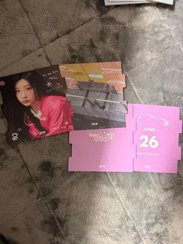 ILLIT 아이릿 SUPER REAL ME 페이퍼 오너먼트 원희