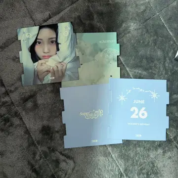 ILLIT 아이릿 SUPER REAL ME 페이퍼 오너먼트 원희