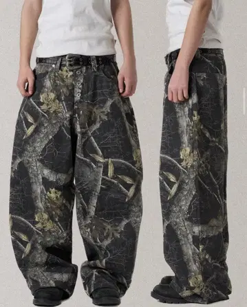 WISH FOR EVER 리얼트리 팬츠 M 사이즈 완판템