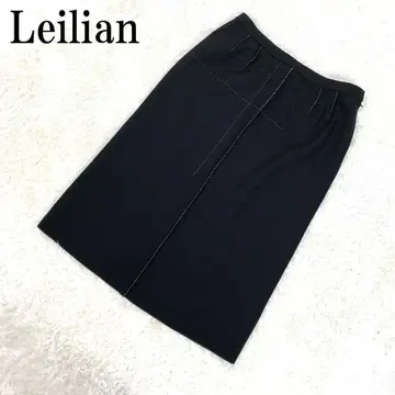 레리안 롱 스커트 울 안감 있음 블랙 11 B33