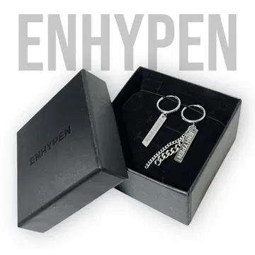 ENHYPEN 이어링 귀걸이 비대칭 귀걸이 공식 컨디션 최상