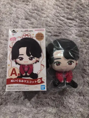 반다이 봉제 인형 마스코트 1번 복권 A상 오오모리 모토키