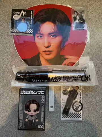 SnowMan Dome Tour 2025-2026 ON 응원봉 부채