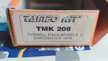 타메오 1/43 타이렐 P34 6 휠 TMK 208
