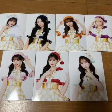 CANDY TUNE 멤버별 그림체 브로마이드 전 멤버 세트 사진