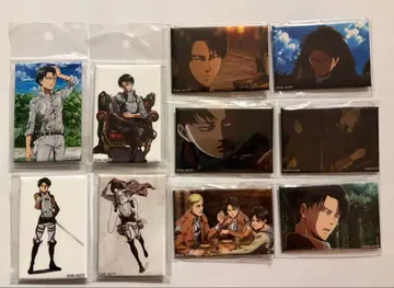 진격의 거인 리바이 200경 스퀘어 캔뱃지 모음 세트 1