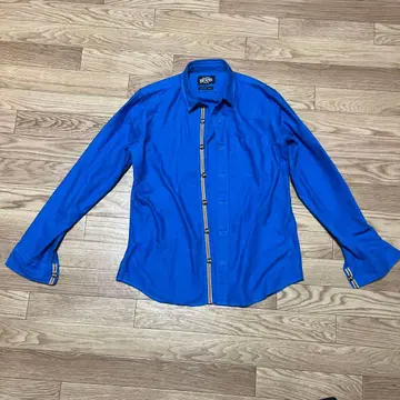 BEAMS 긴팔 셔츠 파란색 일본제