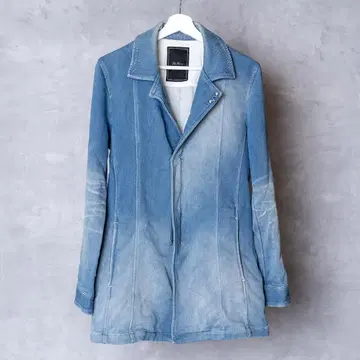 TETE HOMME 테트옴므 맨투맨 데님 코트 인디고