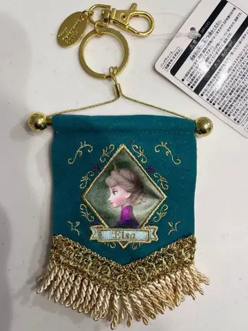 디즈니 겨울왕국 안나 가방 장식 스트랩 키링
