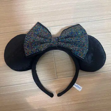 미키 귀 머리띠 비즈 포함