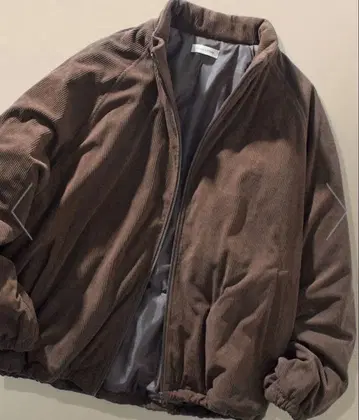 freak's store 릴랙스핏 코듀로이 충전솜 블루종