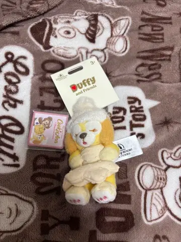 쿠키안 파자마 봉제 인형 키체인 상하이 디즈니