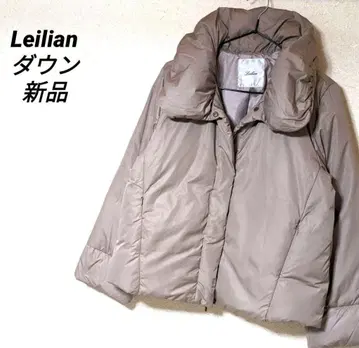 Leilian 다운 자켓 숏 레리안 현행 숄카라