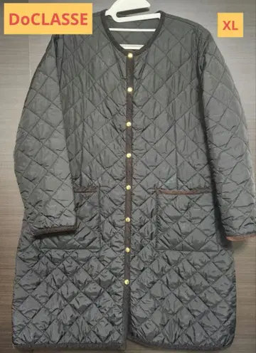 DoCLASSE 두클라쎄 퀼팅 코트 블랙