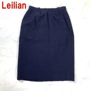A2125 레리안 무릎 기장 스커트 울 안감 있음 네이비 11