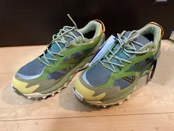 미즈노 웨이브무진 27cm GORE-TEX 트레일 러닝 그린