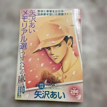 초판 야자와 아이 메모리얼 선 옅은 홍색의 폭풍