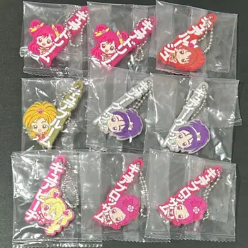 프리큐어 가챠가챠 러버 마스코트 네임 컬렉션