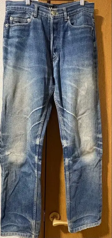 A.P.C. 90s 스트레이트 데님 적귀 빈티지 31 사이즈