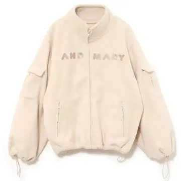 ANDMARY 앤드마리 Mary 로고 플리스 재킷