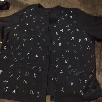 레리안 스웨터 13+ 모 100% 알파벳 버튼 포함