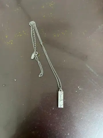 Paul Smith 실버 플레이트형 목걸이