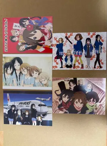 영화 케이온 특전 엽서