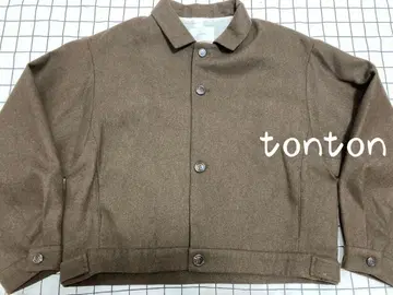 Amomento 브라운 테일러드 자켓