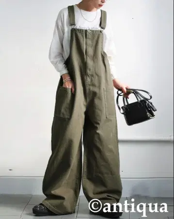 미사용 새상품 antiqua 스티치 데님 살로펫