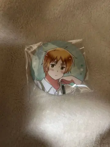 헤타리아 라운드 원 영국 캔뱃지