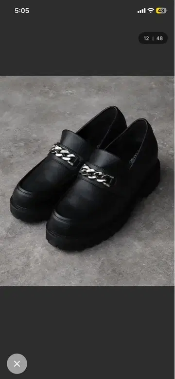 [welise] +7cm 오리지널 하이 밑창 볼륨 비트 로퍼