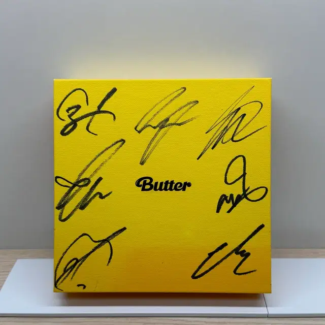 [새 상품] [비매] BTS Butter 친필싸인 앨범