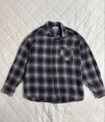 FREAK'S STORE 체크 무늬 긴팔 셔츠 L