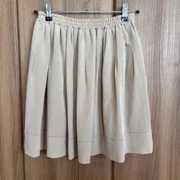 두지엠 클라세 미니 스커트 베이지