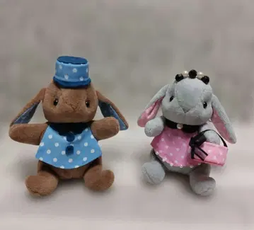 토끼 봉제 인형 세트