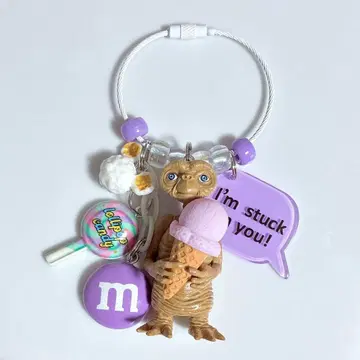 자라자라 키링 자라자라 가챠가챠 영화 꽃 보라색