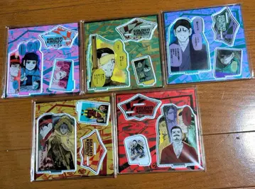 골든 카무이전 아크릴 스탠드 5개 세트