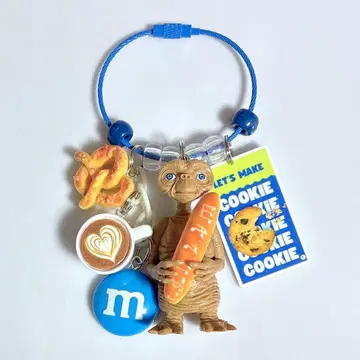 주렁주렁 키링 주렁주렁 가챠가챠 영화 꽃 파랑