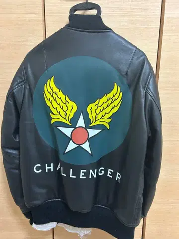 CHALLENGE 챌린저 플라이트 자켓 MA-1 가죽