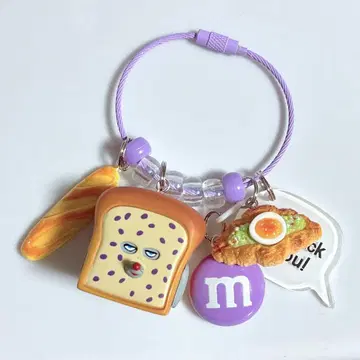 우르르 키링 우르르 가챠가챠 빵 도둑 마을