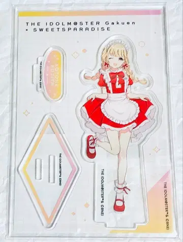 학원 아이돌 마스터 후지타 코토네 스이파라 콜라보 아크릴 스탠드